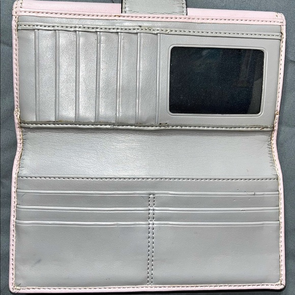 COPY - Small Pink Coach Wallet - Picture 6 of 7